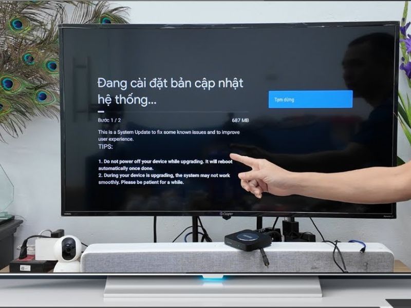 Cập Nhật Phần Mềm Hoặc Firmware