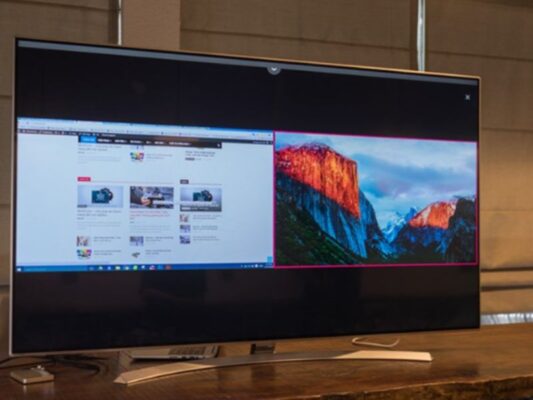 Tivi Sony Bị Chia Đôi Màn Hình