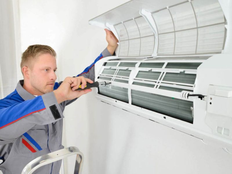 Quy Trình Vệ Sinh Máy Lạnh Quận Gò Vấp Tại Điện Máy Xanh