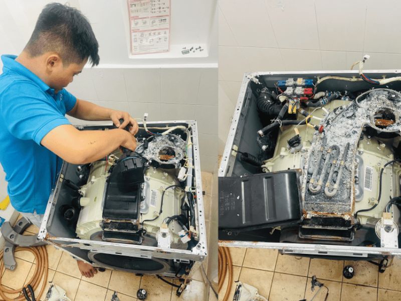 Tại Sao Nên Chọn Sửa Máy Giặt Huyện Bình Chánh Tại Trung Tâm Điện Máy Xanh?