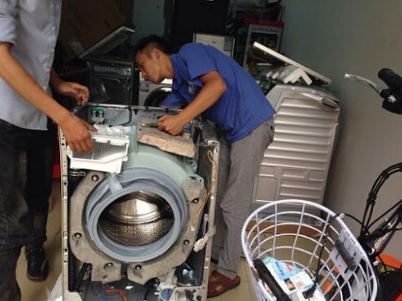 Quy Trình Sửa Máy Giặt Tại Điện Máy Xanh