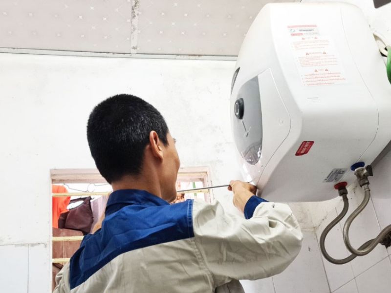 Quy Trình Sửa Máy Nước Nóng Tại Quận 1