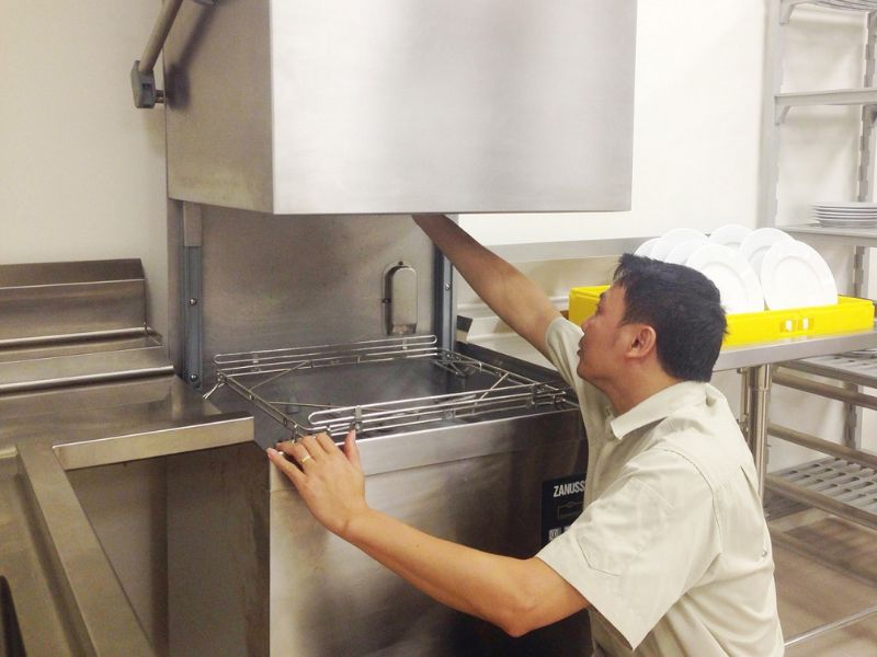 Quy Trình Sửa Máy Rửa Chén Tại Tân Bình