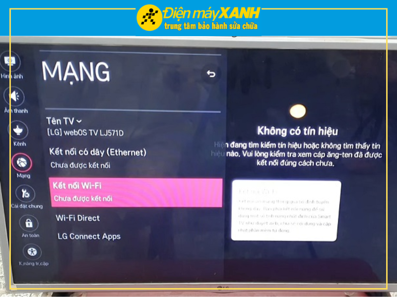 Cách Sửa Lỗi Tivi Bị Kết Nối Giới Hạn Dễ Dàng Tại Nhà
