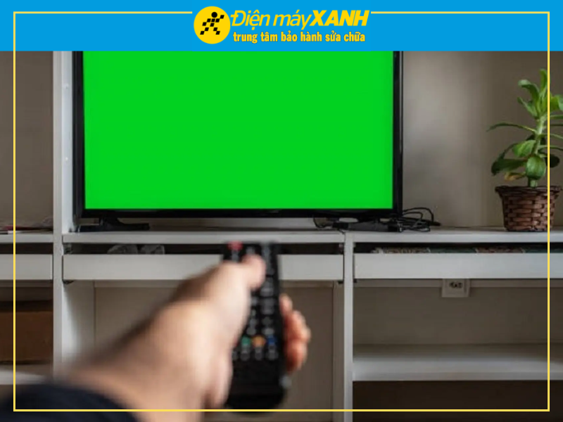 Nguyên Nhân Phổ Biến Khiến Tivi Bị Xanh Màn Hình