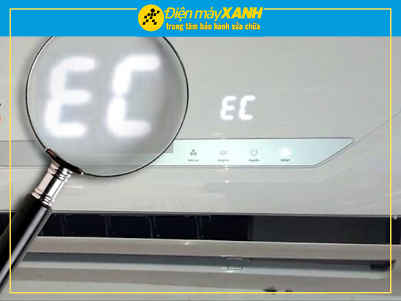 Nguyên nhân Điều Hòa Midea Lỗi EC