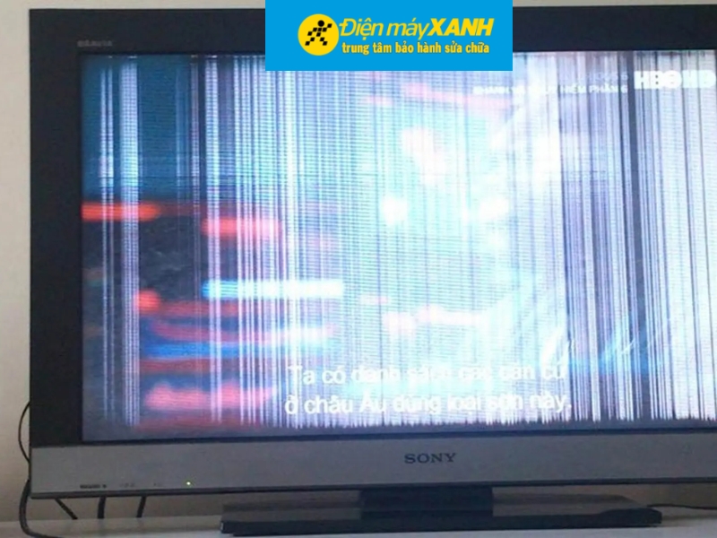 Lưu ý phòng tránh tivi bị sọc dọc màn hình