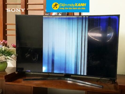 Nguyên nhân tivi Sony bị sọc dọc màn hình