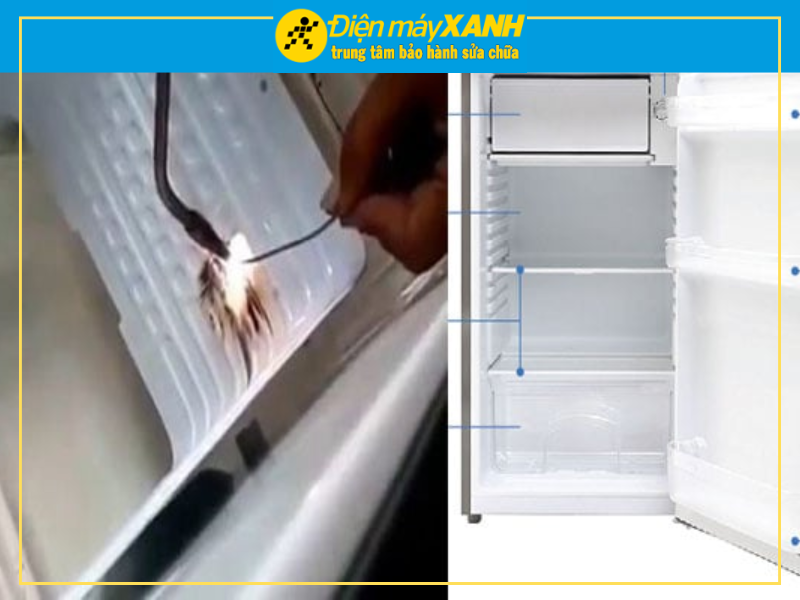 Các Nguyên Nhân Tủ Lạnh Bị Xì Gas